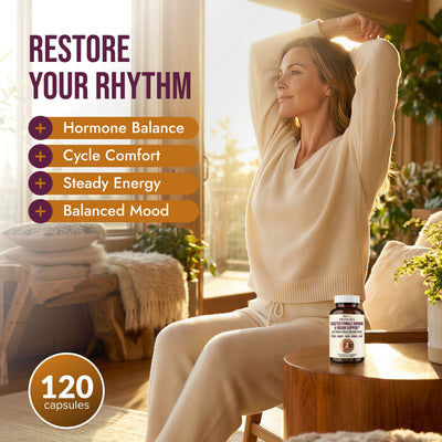 PRIMARA Restore Your Rhythm - Beef Organ Capsules for Hormone Balance