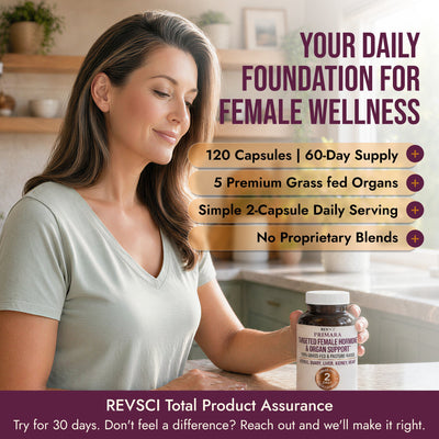 PRIMARA Total Product Assurance - Female Beef Organ Wellness