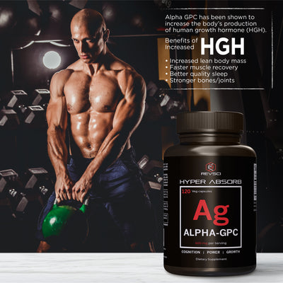 Hyper Absorb Alpha GPC, Brain Nootropic & Choline Supplement