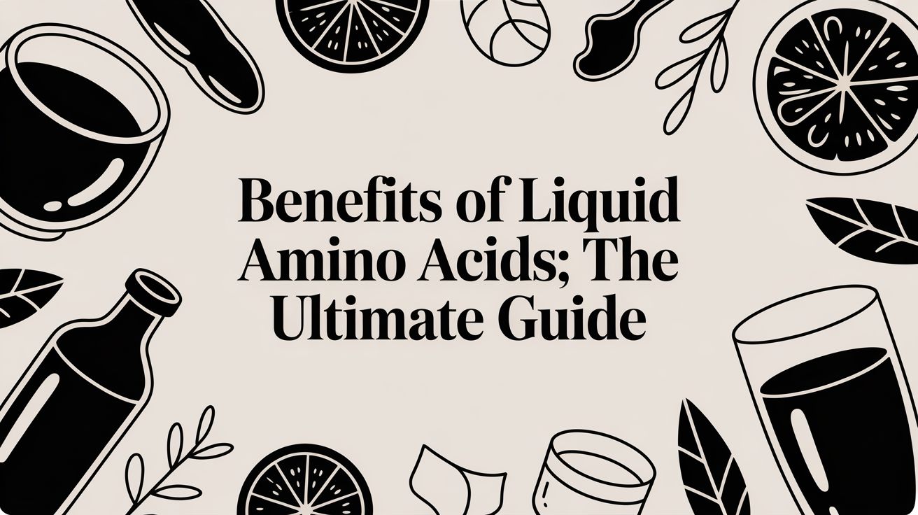 Benefits of Liquid Amino Acids: The Ultimate Guide