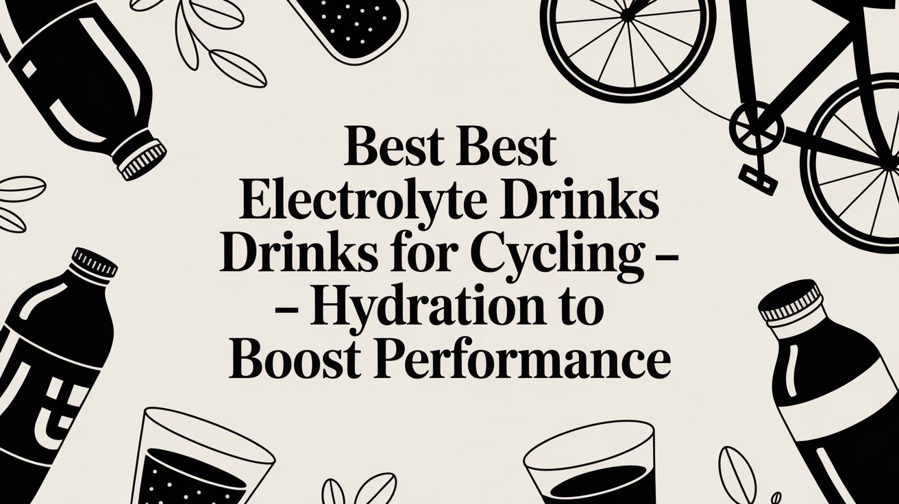 Best best electrolyte drinks for cycling - Hydration to Boost Performance