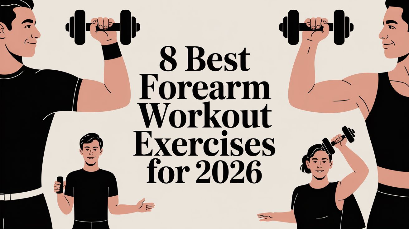 8 Best Forearm Workout Exercises for 2026
