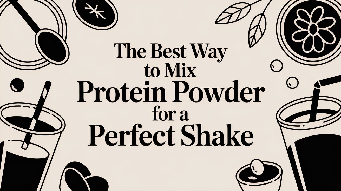 The Best Way to Mix Protein Powder for a Perfect Shake - Revolution Science