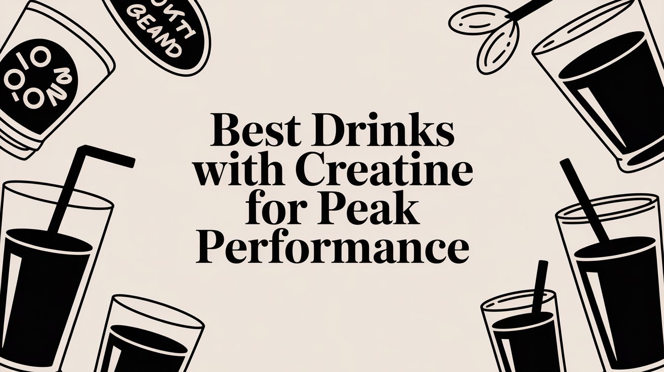 Best Drinks With Creatine for Peak Performance