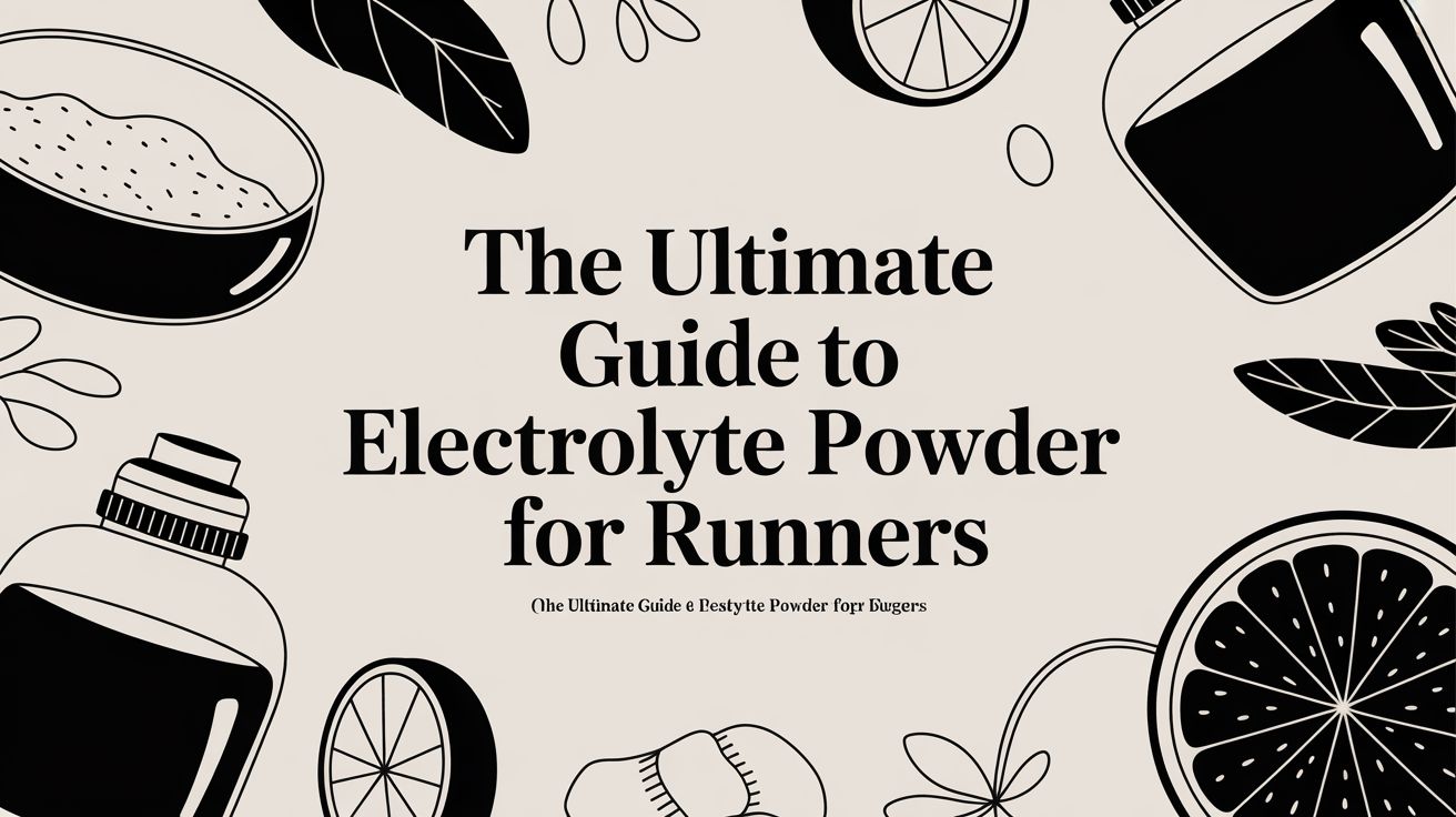 Running Electrites Powder Black Raspberry The Ultimate Guide to Electrolyte Powder for Runners - Revolution Science