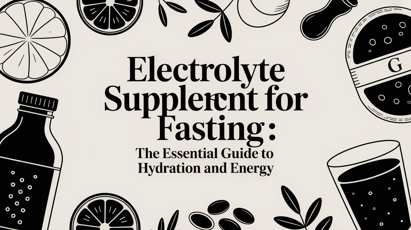 Electrolyte Supplement for Fasting: The Essential Guide to Hydration and Energy