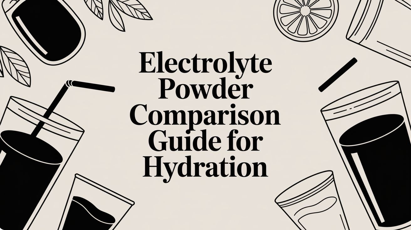Electrolyte Powder Comparison Guide for Hydration