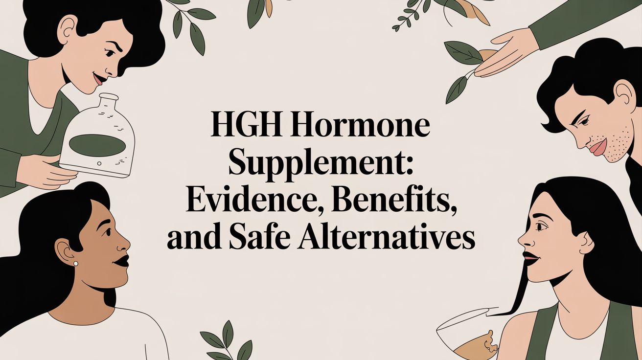 Hgh Hormone Supplement: Evidence, Benefits, and Safe Alternatives