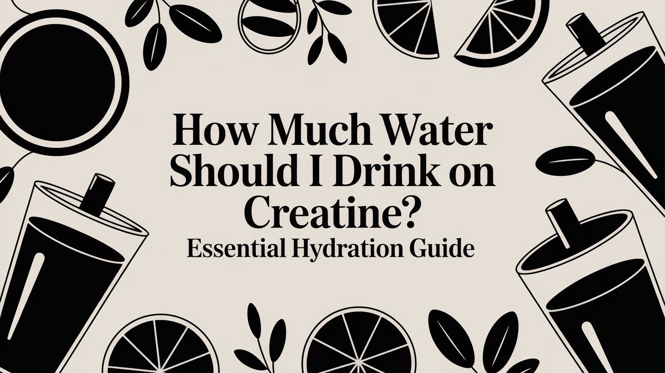How much water should i drink on creatine? Essential hydration guide