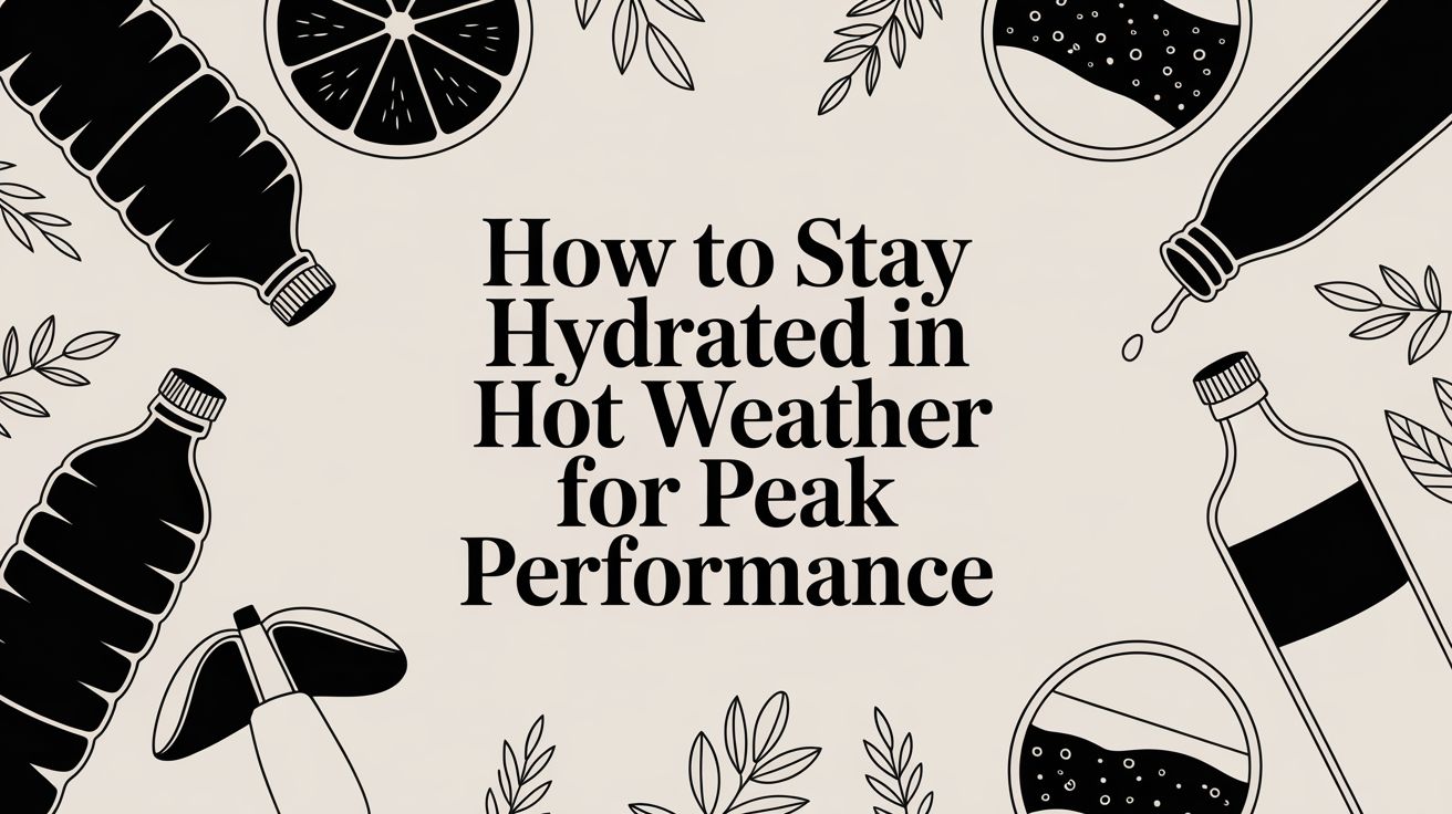 How to Stay Hydrated in Hot Weather for Peak Performance