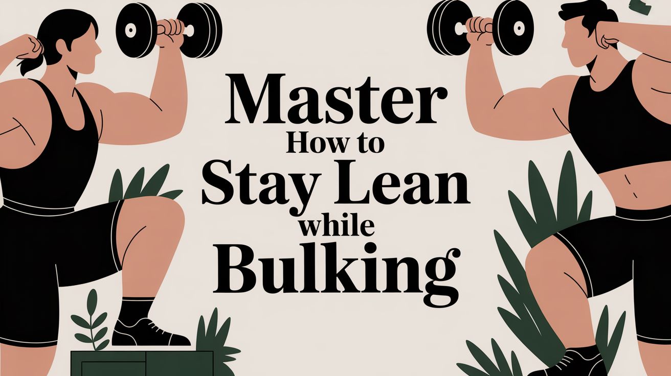 Master How to Stay Lean While Bulking