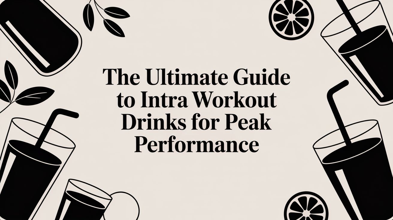 The Ultimate Guide to Intra Workout Drinks for Peak Performance