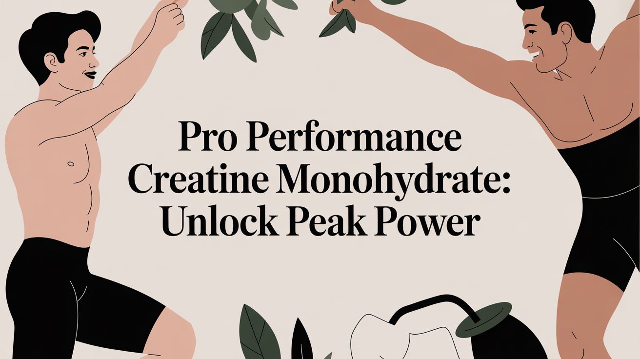 Pro Performance Creatine Monohydrate: Unlock Peak Power