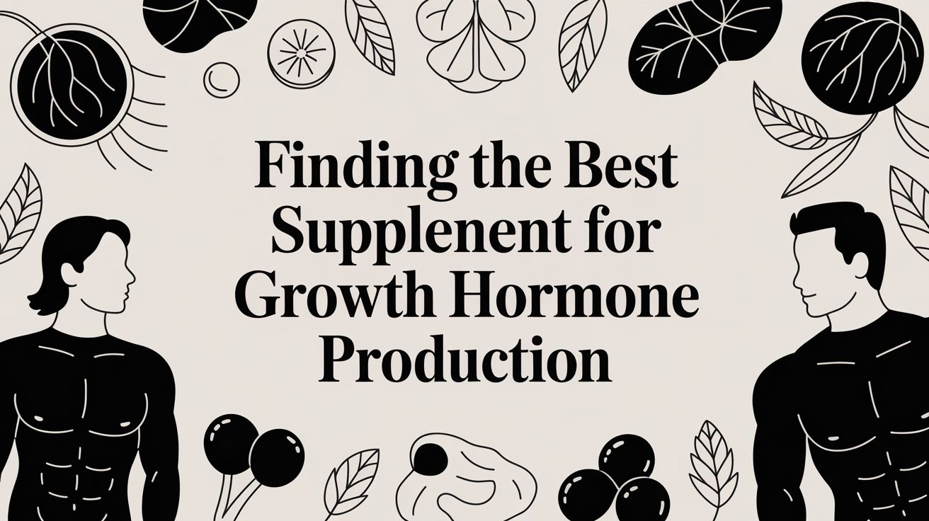 Finding the Best Supplement for Growth Hormone Production