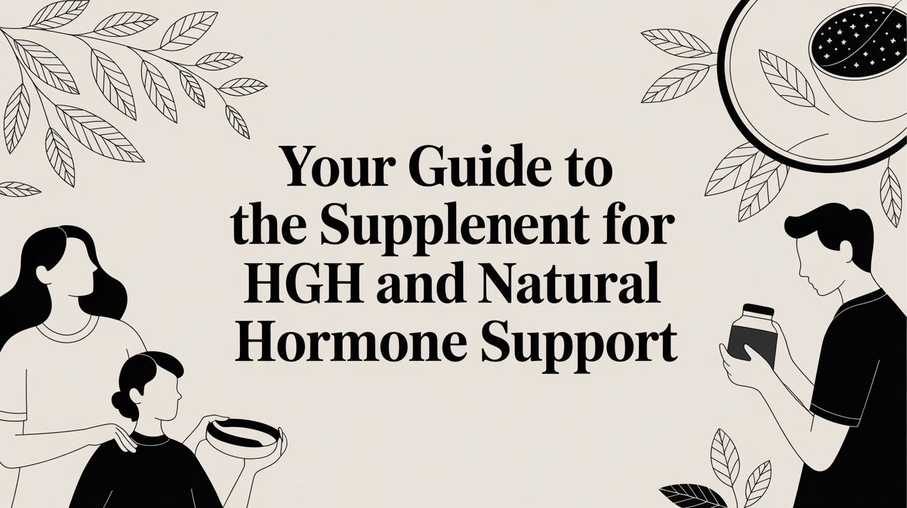 Your Guide to the supplement for hgh and Natural Hormone Support