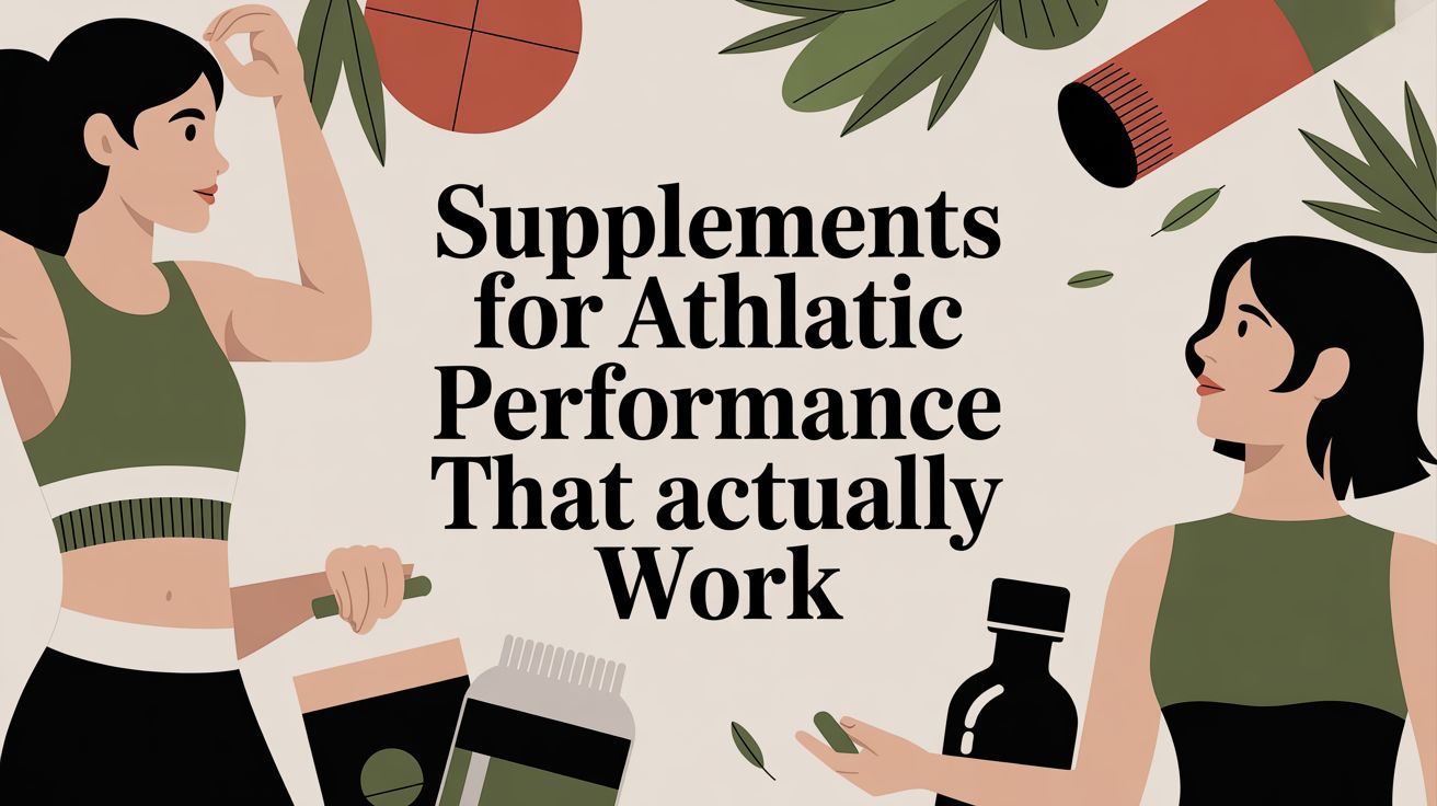 Supplements for Athletic Performance That Actually Work