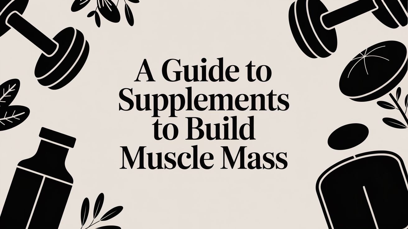 A Guide to Supplements to Build Muscle Mass