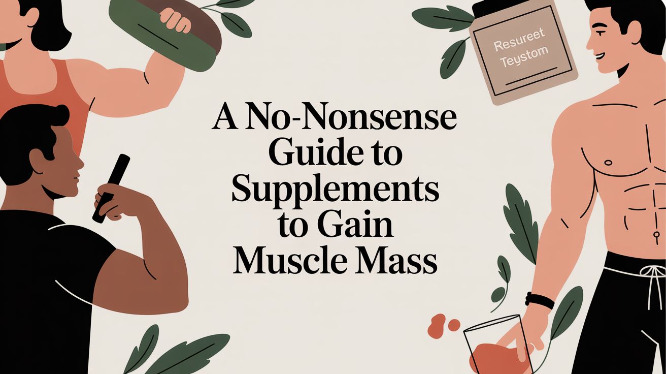 A No-Nonsense Guide to Supplements to Gain Muscle Mass