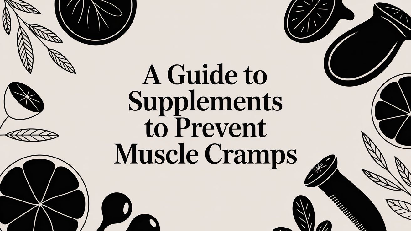 A Guide to Supplements to Prevent Muscle Cramps