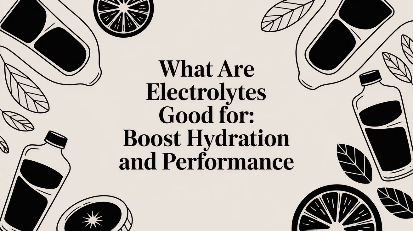 What Are Electrolytes Good For: Boost Hydration and Performance