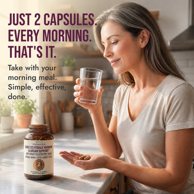 PRIMARA Just 2 Capsules Every Morning - Simple Wellness Routine