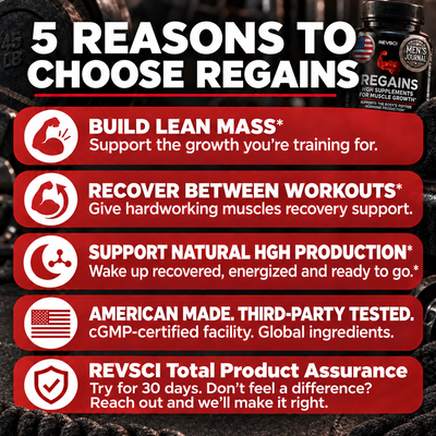 Regains capsule gallery image 2: five reasons