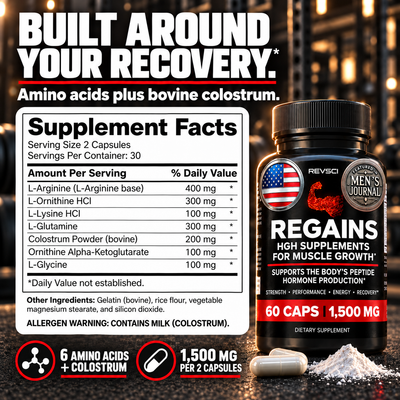 Regains capsule gallery image 6: Supplement Facts
