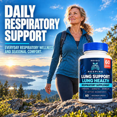 RESPIRE daily respiratory support for everyday wellness and seasonal comfort